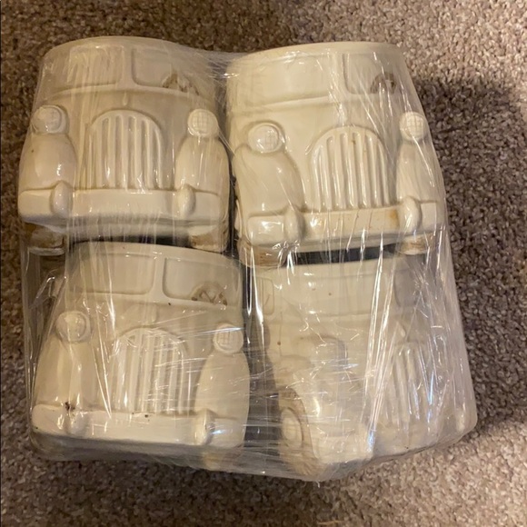 4 Auto Mug Hand Painted by Fitz and Floyd Japan - Picture 3 of 4